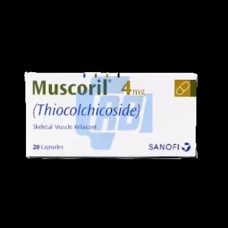 Muscoril 4mg Sanofi